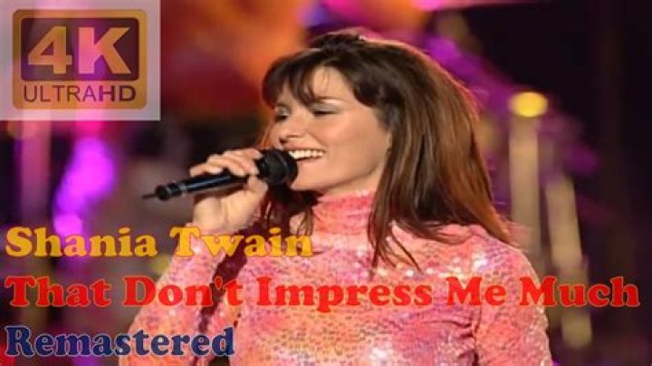 Don't Impress Me Much: The Iconic Song by Shania Twain